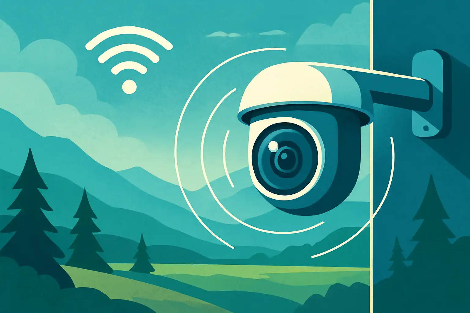360°-camera buiten met wifi: zo houd je beeld en verbinding op afgelegen locaties