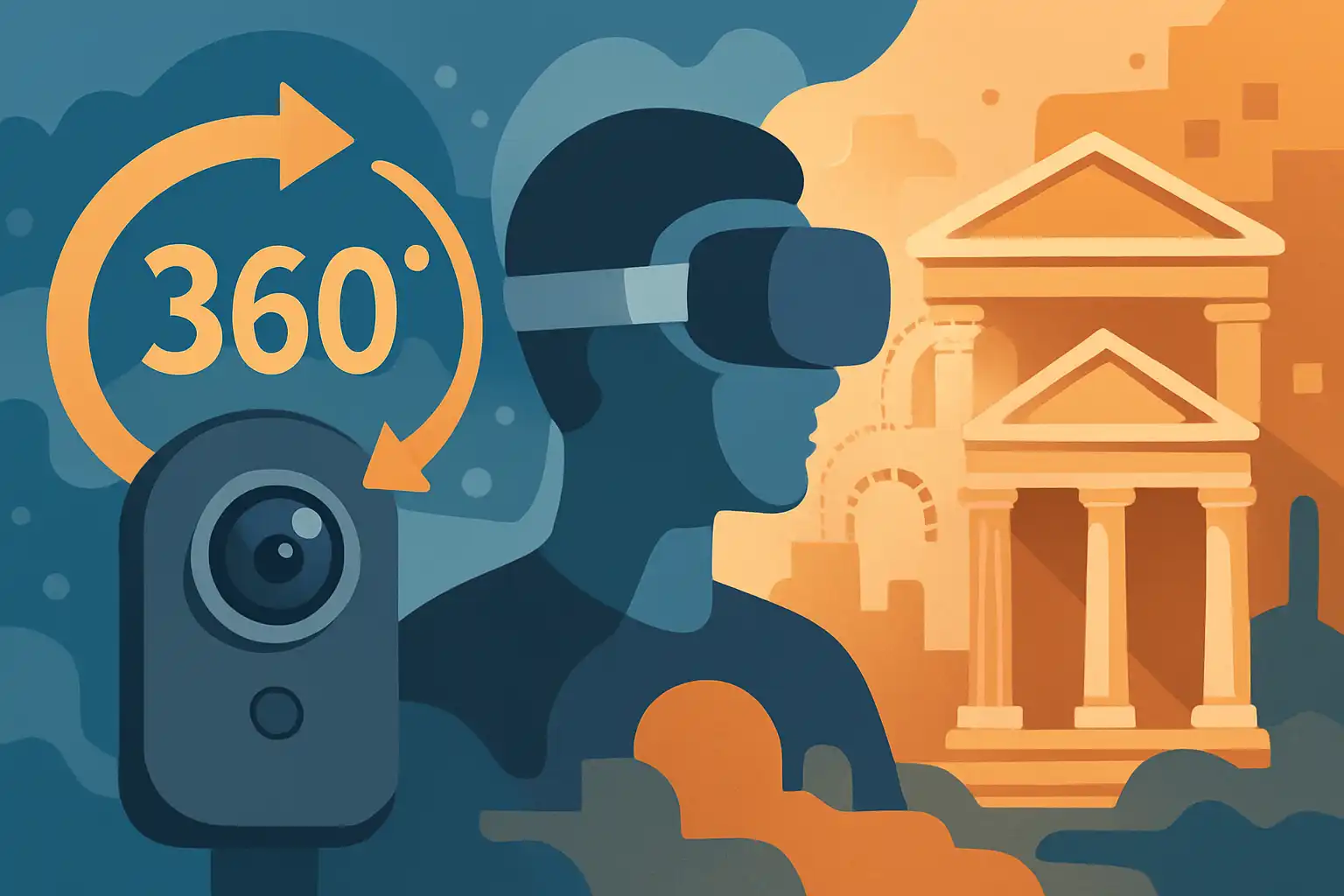 Hoe 360° video historisch erfgoed nieuw leven inblaast: van virtuele rondleidingen tot digitale restauratie