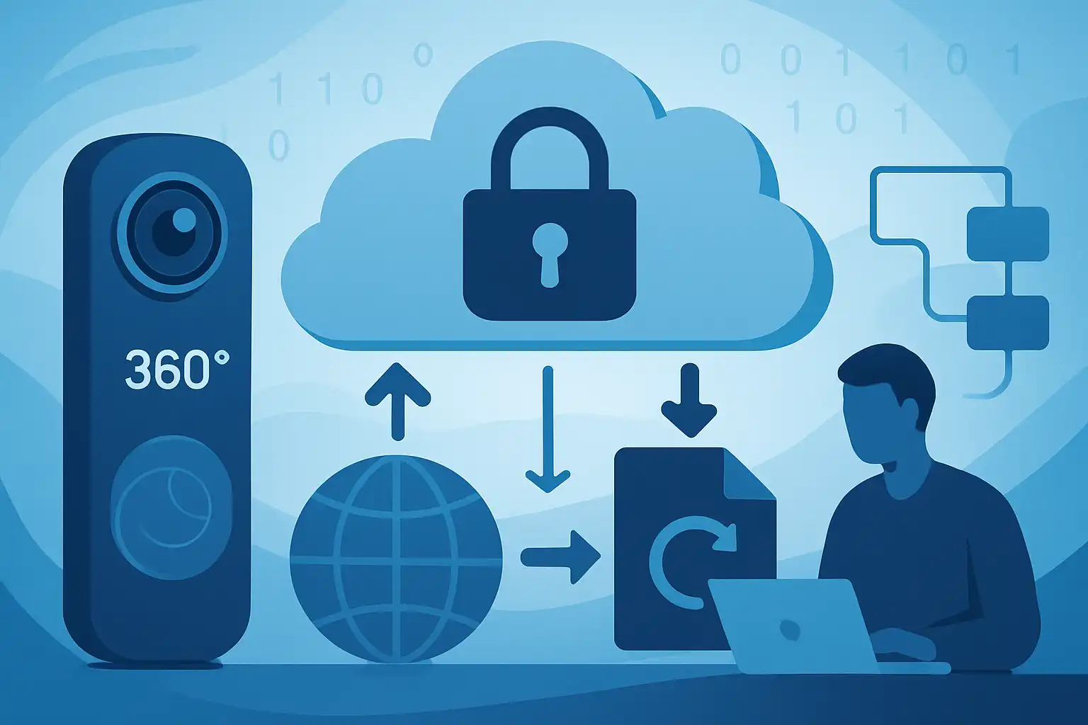 Hoe houd je je 360° content veilig in de cloud: backups, encryptie en workflow voor creators