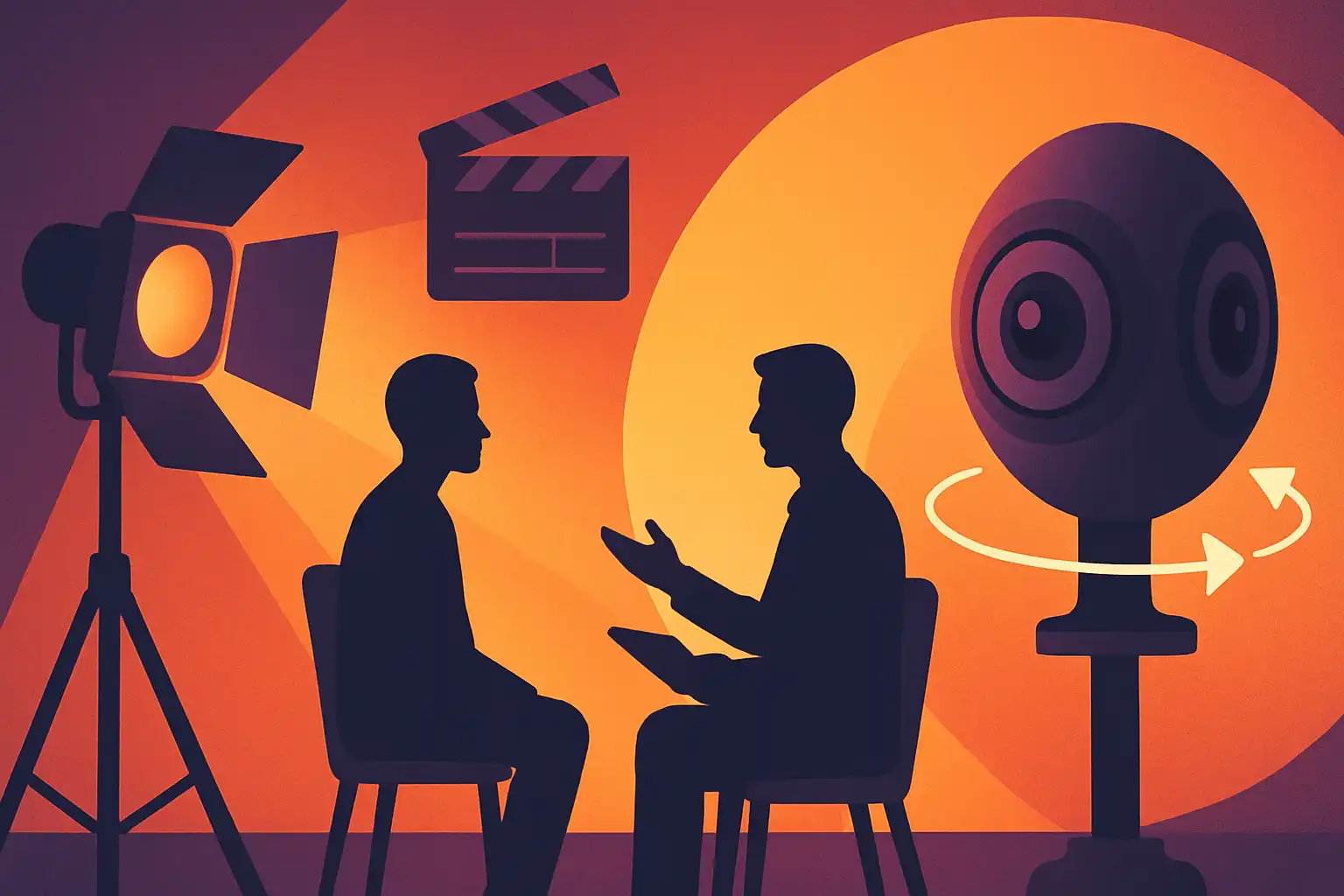 Hoe je cinematische interviews maakt met een 360° camera: licht, compositie en regie