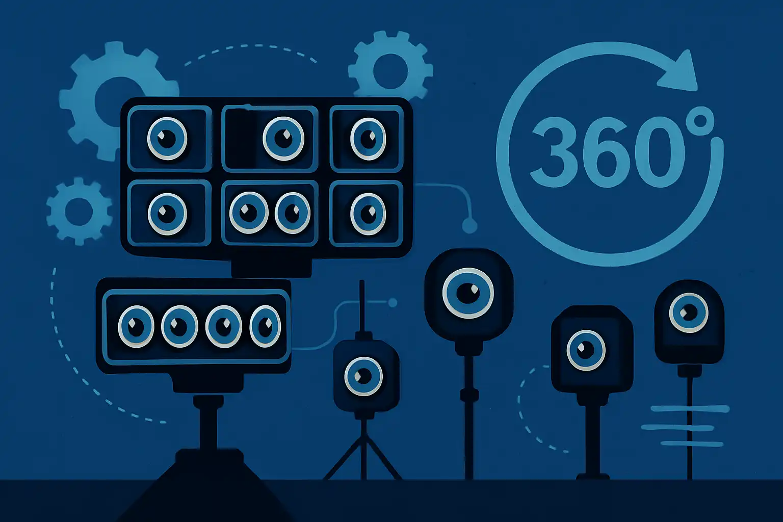 Zo bouw je een betaalbare multi-camera 360° rig voor live‑events: stitching, sync en redundantie