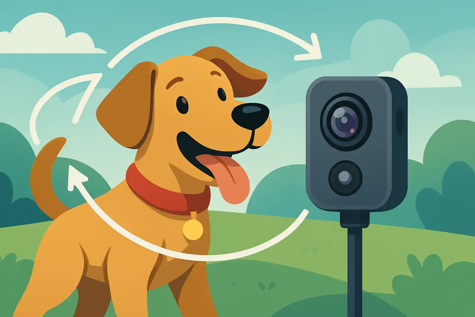 Zo leg je de speelavonturen van je hond vast met een 360° camera