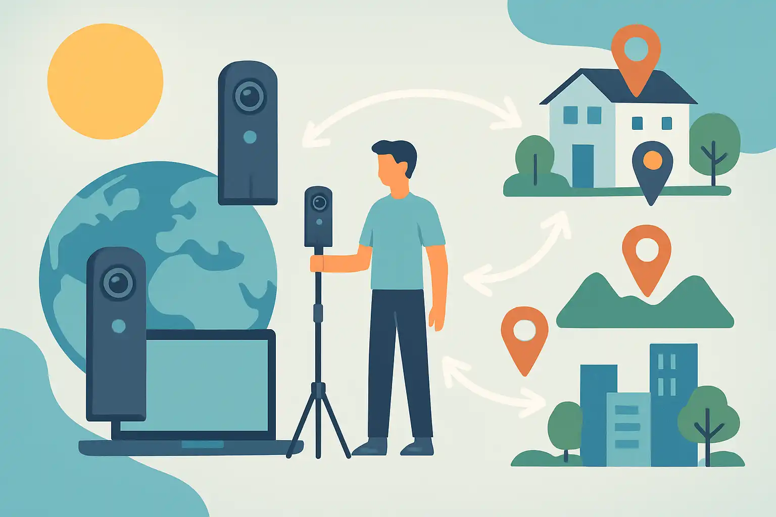 Zo organiseer je een 360° capture day: workflow voor teams die in één dag meerdere locaties willen vastleggen