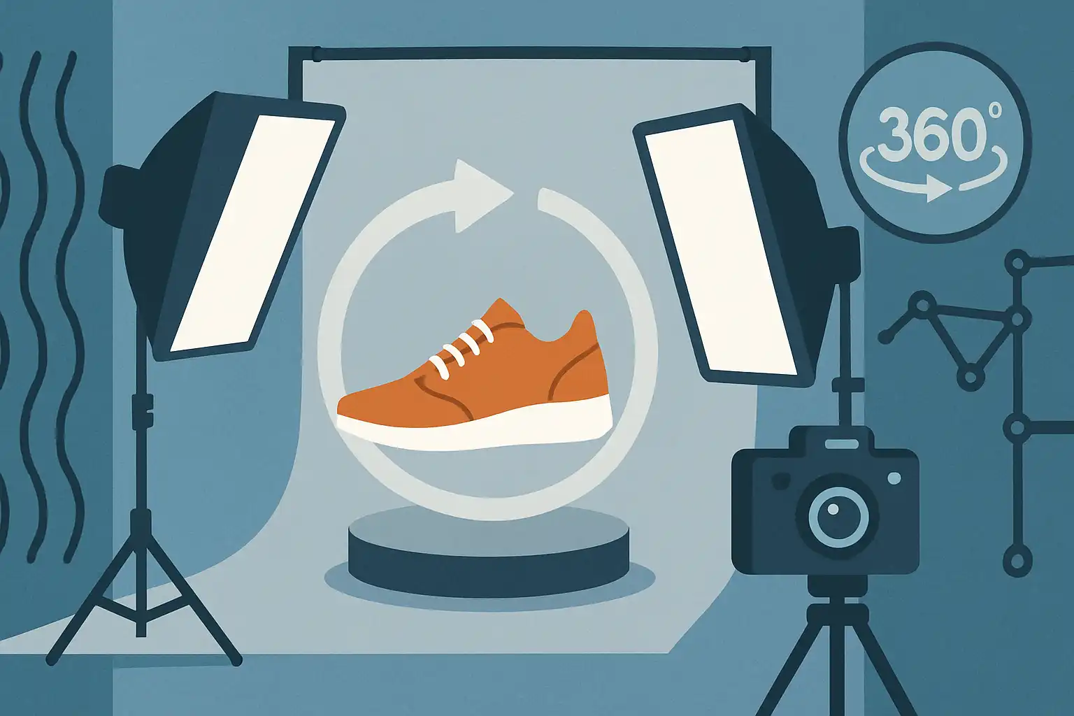 Zo richt je een thuisstudio in voor professionele 360° productfotografie: licht, rigs en workflow