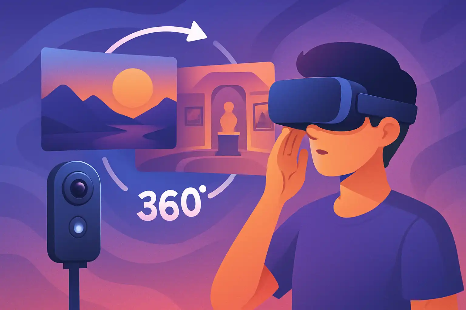 Zo zet je 360° beelden om in een betaalbare virtual reality-tentoonstelling