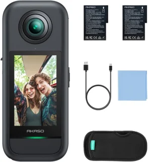 AKASO 360° Action Camera — Grootse beelden, toegankelijke prijs