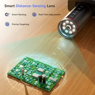 Wat vinden we goed aan de Digitale microscoop 4K autofocus 8 inch IPS 52MP