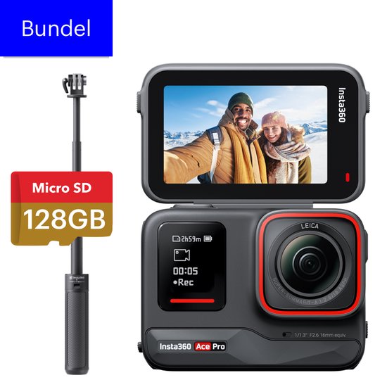Insta360 Ace Pro 8K Action Camera Vlog Bundel review