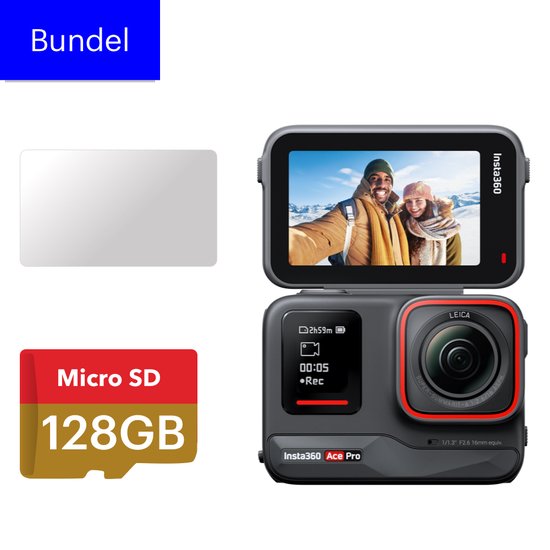 Insta360 Ace Pro Action Camera 128GB Leica Lens review