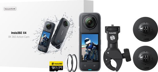 Insta360 X4 Actioncam 360° 8K Motor Bundel review