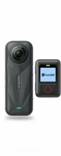 Insta360 X5 Action Cam Black + Insta360 GPS Action Remote Bundle
