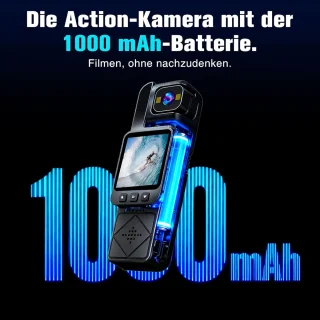 Kraftverdia Mini Action Cam - Actiecamera