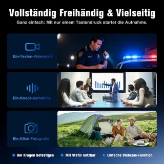 Kraftverdia Mini Action Cam - Actiecamera