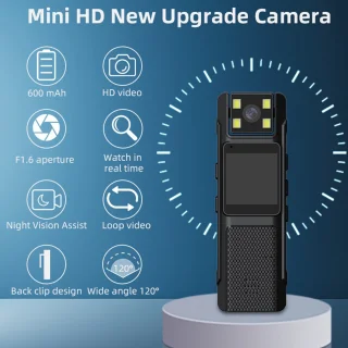 Wat vinden we goed aan de Mini bodycam 1080p