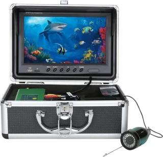 Onderwatercamera HD 1080P 7 Inch in Koffer 15m Waterdicht