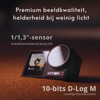 Osmo Action 4 Standaard Combo actiecamera