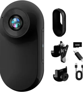 De REN® Bodycam - Bodycamera Zwart in één oogopslag