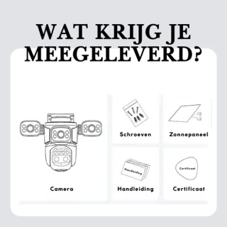 VStarCam Draadloze 360° Pan & Tilt Beveiligingscamera