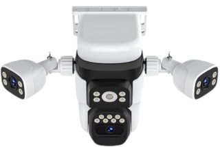 De VStarCam Draadloze 360° Pan & Tilt Beveiligingscamera in één oogopslag