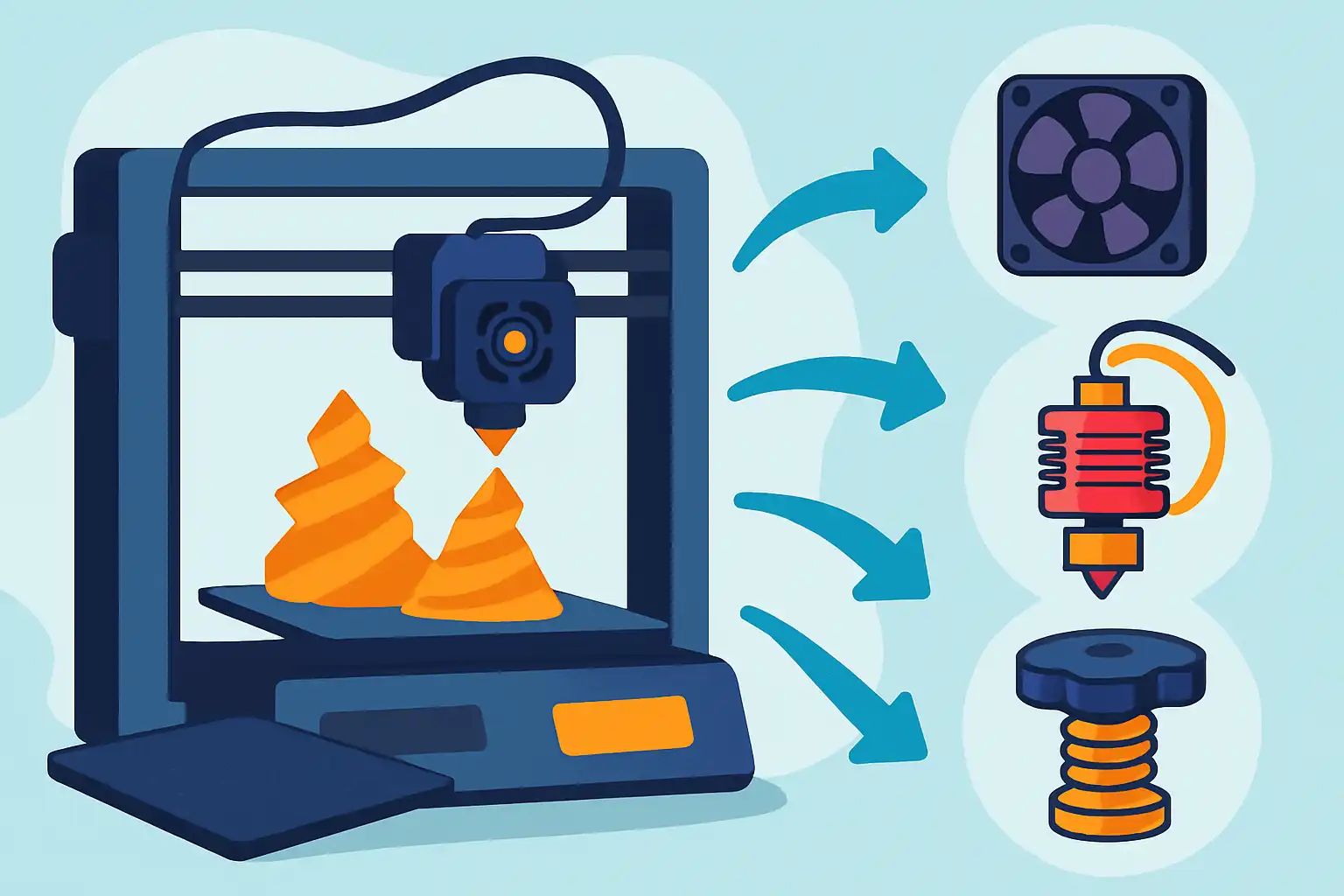 Goedkope upgrades die je 3D-printer direct veel betere prints opleveren