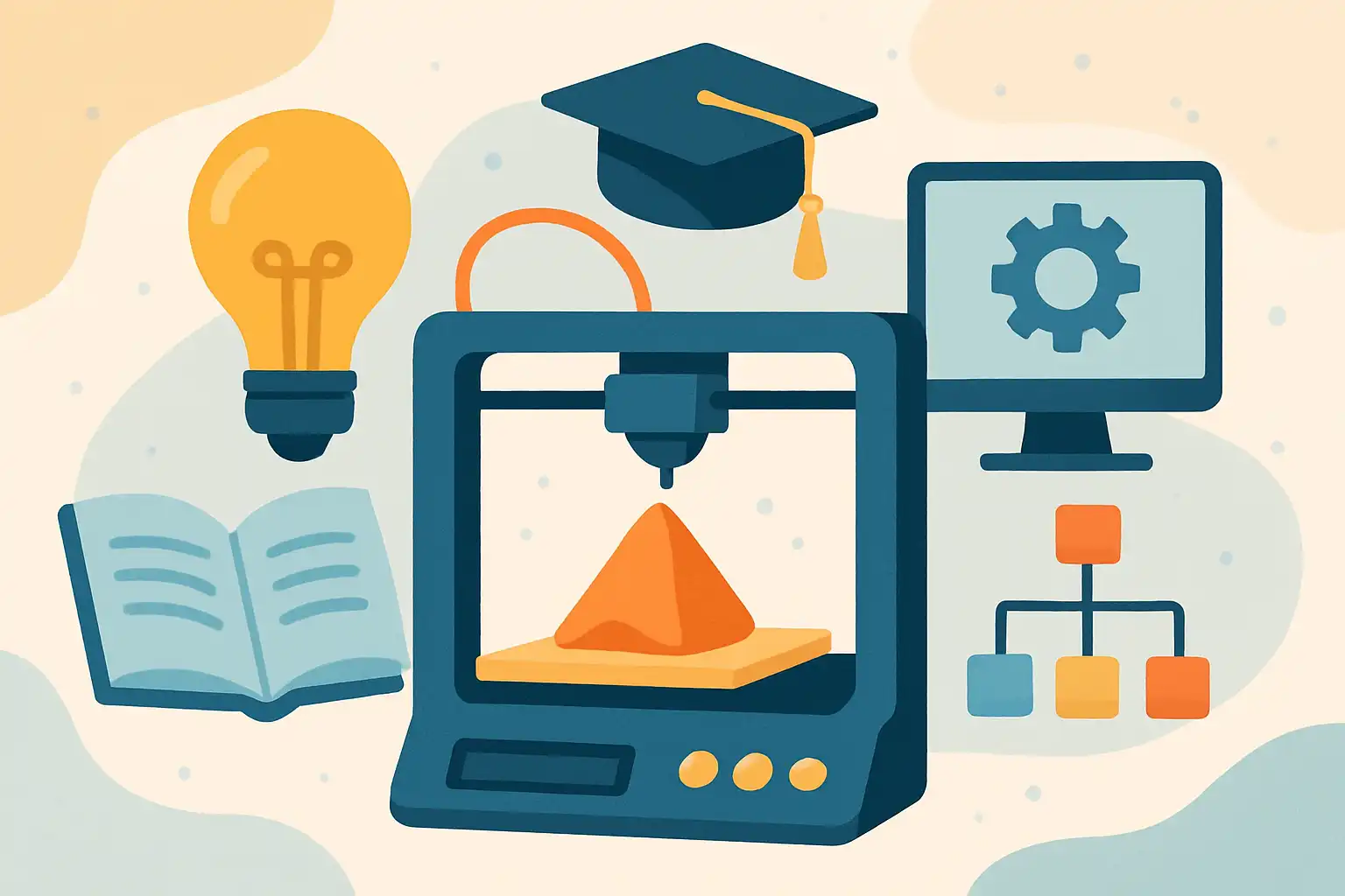 Het onderwijs opnieuw uitgevonden met 3D-printen: lesprojecten die echt werken en hoe je ze organiseert