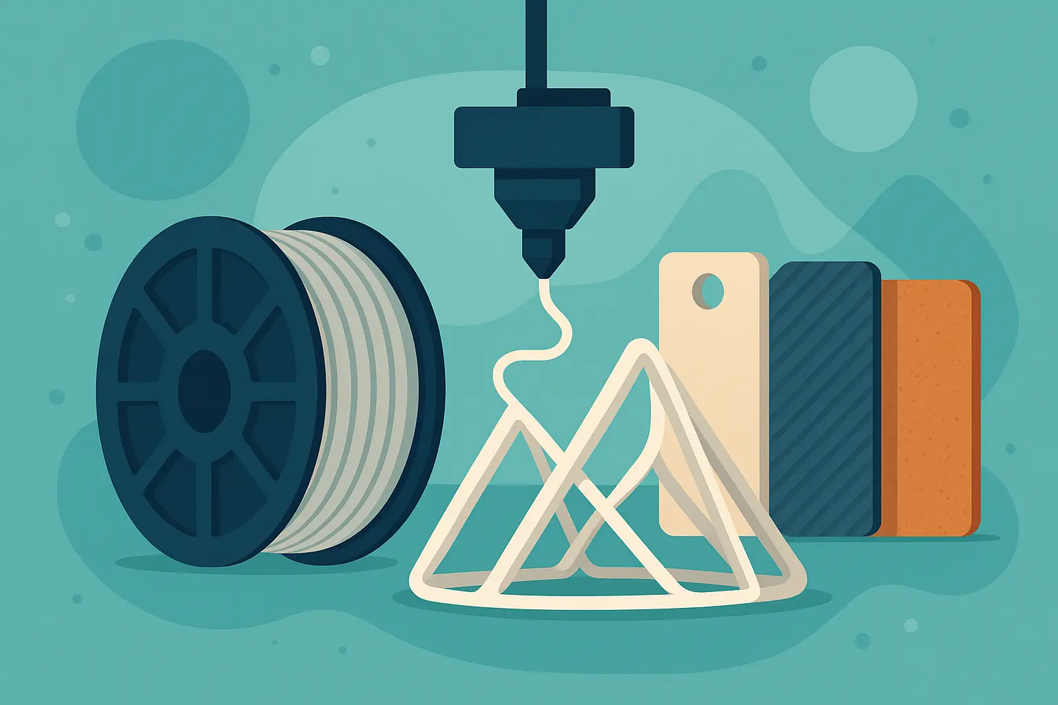 Filamentsoorten en materialen: de basis van 3D-printen