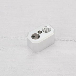 Wat vinden we goed aan de 3D Printer Heating Block, Copper Alloy High Temperature Nickel Plated Heat Block with M3 Flat Head Screws, Compatible with Prusa I3 MK4 MK3.9 XL