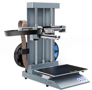 3D Printer – 3D Printer Dual Extrusie – FDM Printer – 3D Printer Voor Hobby – 3D Printer Met Dubbele Nozzle – Ultra-fast On-the-Fly Switching – Automatische Bednivellering