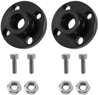 2pcs 3D Printer Z Axis Trapezoid Motor Screw Nuts T8 Lead Screw POM Nut 8mm Compatible with Prusa I3 MK2 MK2S MK3 MK3S 3D Printer