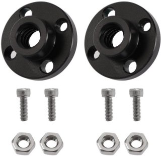 2pcs 3D Printer Z Axis Trapezoid Motor Screw Nuts T8 Lead Screw POM Nut 8mm Compatible with Prusa I3 MK2 MK2S MK3 MK3S 3D Printer review