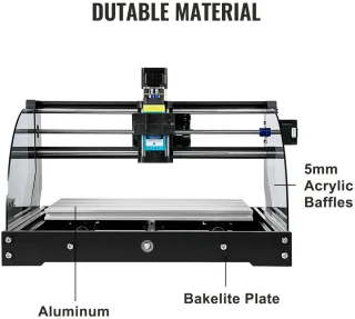 3D Printer - CNC - CNC Machine - CNC Router Met 2x Batterij