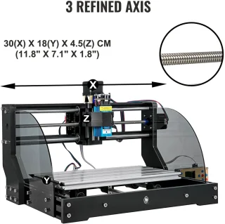 3D Printer - CNC - CNC Machine - CNC Router Met 2x Batterij