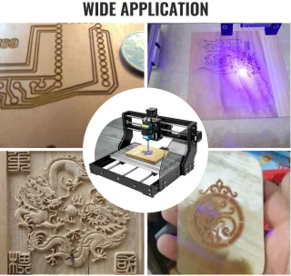 3D Printer - CNC - CNC Machine - CNC Router Met 2x Batterij