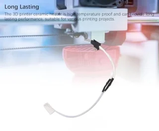 2-Pack 24V 80W 3D Printer Keramische Verhitter Blok - Compatibel met QIDI X Plus3, Smart3, Maximum3, Q1 Pro