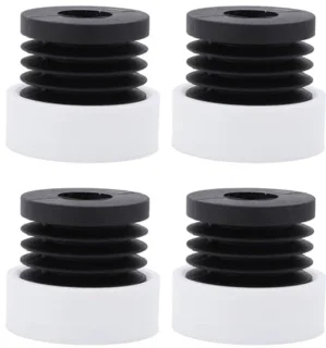 4PCS Anti Vibration Feet for A1 Mini 3D Printer, Rubber and ABS Anti Slip Shock Absorbing Pad Reduces Vibration, 3D Printer Accessories Protect 3D Printer Parts