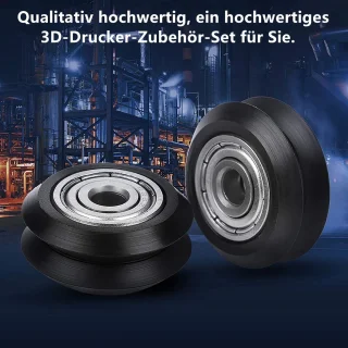 13 stuks V-riemschijf rollen met lagers en excentrische kolom voor 3D-printers - 3D-printer accessoires