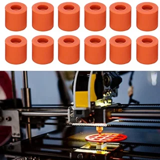 Siliconen Effen Kolom 12 stks Siliconen Hot Bed Nivelleerkolom 3D Printer Nivelleerkolom Hot Bed Nivelleerkolom Printer Accessoires: