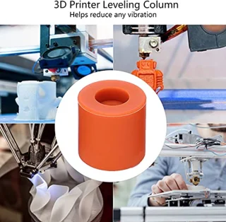 Siliconen Effen Kolom 12 stks Siliconen Hot Bed Nivelleerkolom 3D Printer Nivelleerkolom Hot Bed Nivelleerkolom Printer Accessoires: