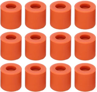 Siliconen Effen Kolom 12 stks Siliconen Hot Bed Nivelleerkolom 3D Printer Nivelleerkolom Hot Bed Nivelleerkolom Printer Accessoires: