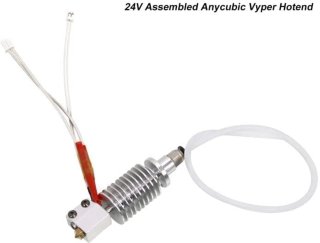 De Hotend Kit for Anycubic Vyper, with 5 Pieces Extra E3D Long Nozzles, Compatible with Anycubic Vyper/Kobra Max/Kobra Plus 3D Printer Hotend in één oogopslag