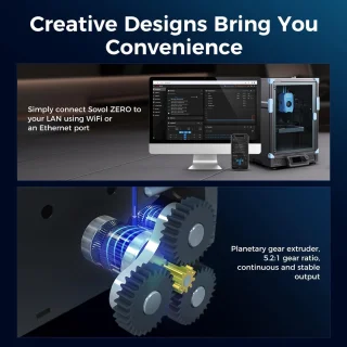 CoreXY 3D-printer met hoge snelheid en geavanceerde technologie