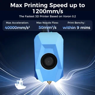 CoreXY 3D-printer met hoge snelheid en geavanceerde technologie