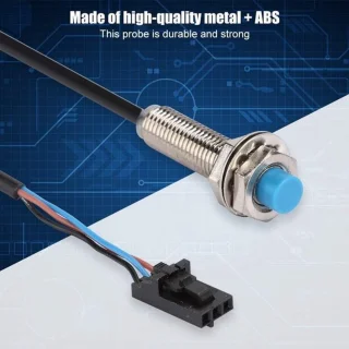 3D Printer Probe Kabel ABS Metalen Niveau Sensor voor Rambo Mini - Prusa I3 Mk2/mk2s DIY 3D Printers - F.I.N.D.A. Sonde Zwart .