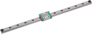 Verbeterde Linear Rail Guide Kit voor X-as - Metal Linear Motion Rail Guide met Slide Block voor Ender 3 3D Printer Accessoires