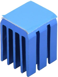 Blauw Aluminium Stappenmotor Driver Heatsink Cooling Vinnen Cooler - 10 stuks - 3D Printer Onderdelen - TMC2100 Stepper Driver .