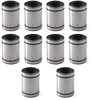 Linear Ball Bearings 6x12x19mm Ball Bearing Bushing for 3D Printer, LM12UU(12 * 20 * 30), 10