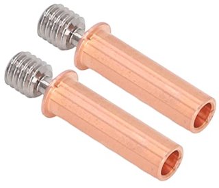 Wat vinden we goed aan de 2 stks Nozzle Keel Bimetaal Heat Break Heatbreak Tube M6 3D Printer Accessoires voor CR 6 SE, veelzijdige 3D Printer Onderdelen Accessoires 3D Printer Extruder