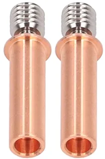 2 stks Nozzle Keel Bimetaal Heat Break Heatbreak Tube M6 3D Printer Accessoires voor CR 6 SE, veelzijdige 3D Printer Onderdelen Accessoires 3D Printer Extruder