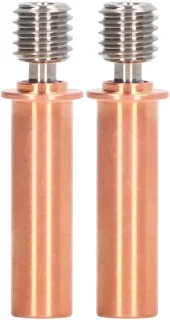 2 stks Nozzle Keel Bimetaal Heat Break Heatbreak Tube M6 3D Printer Accessoires voor CR 6 SE, veelzijdige 3D Printer Onderdelen Accessoires 3D Printer Extruder
