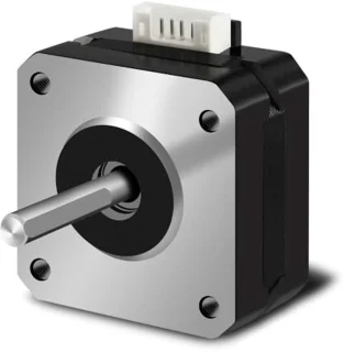 Nema 17 Stepper Motor 42 x 23mm Pancake Motor 1.5 A-3.8V 2 Phase 4 Wires 1.8 Degree with 1 Meter Cable for 3D Printer Motors 1 Piece